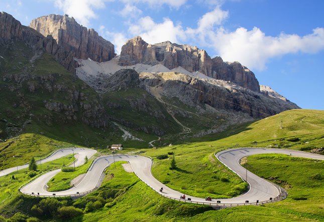 dolomites cycling